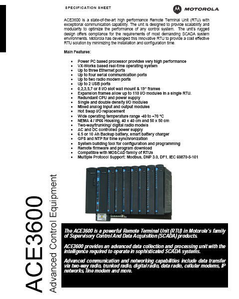 ACE3600-specs