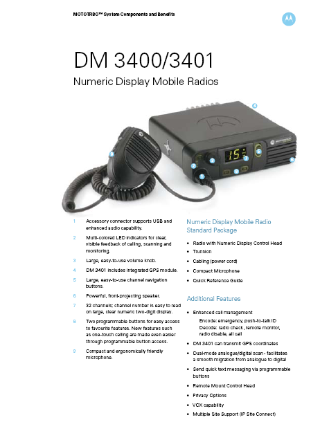 DM3400-specs