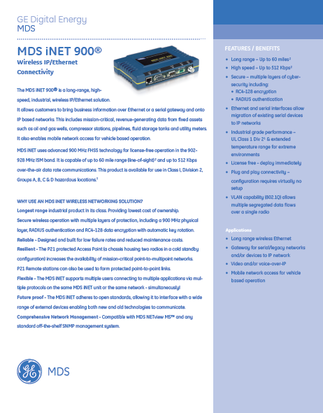 iNET900-specs